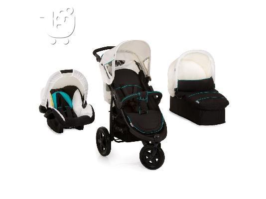 PoulaTo: Hauck Kinderwagen Viper Τρίο Σκηνικά 2015 Χαβιάρι / Γκρι